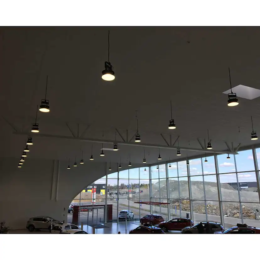 Industriarmatur Westal High Bay PC Krok Svart med Drivdon