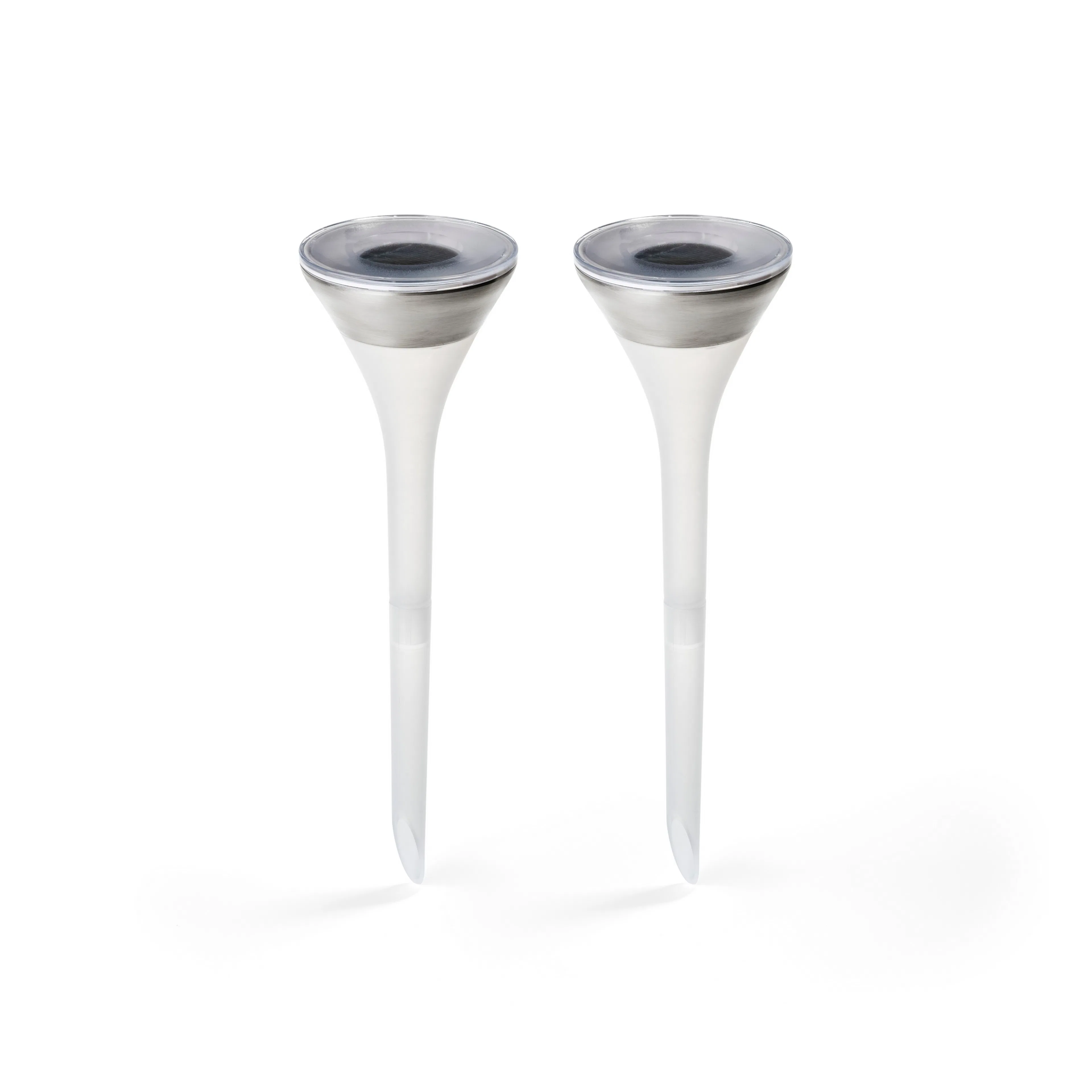 Solcellslampa Gnosjö Konstsmide Assisi Tratt Jordspett 2-pack