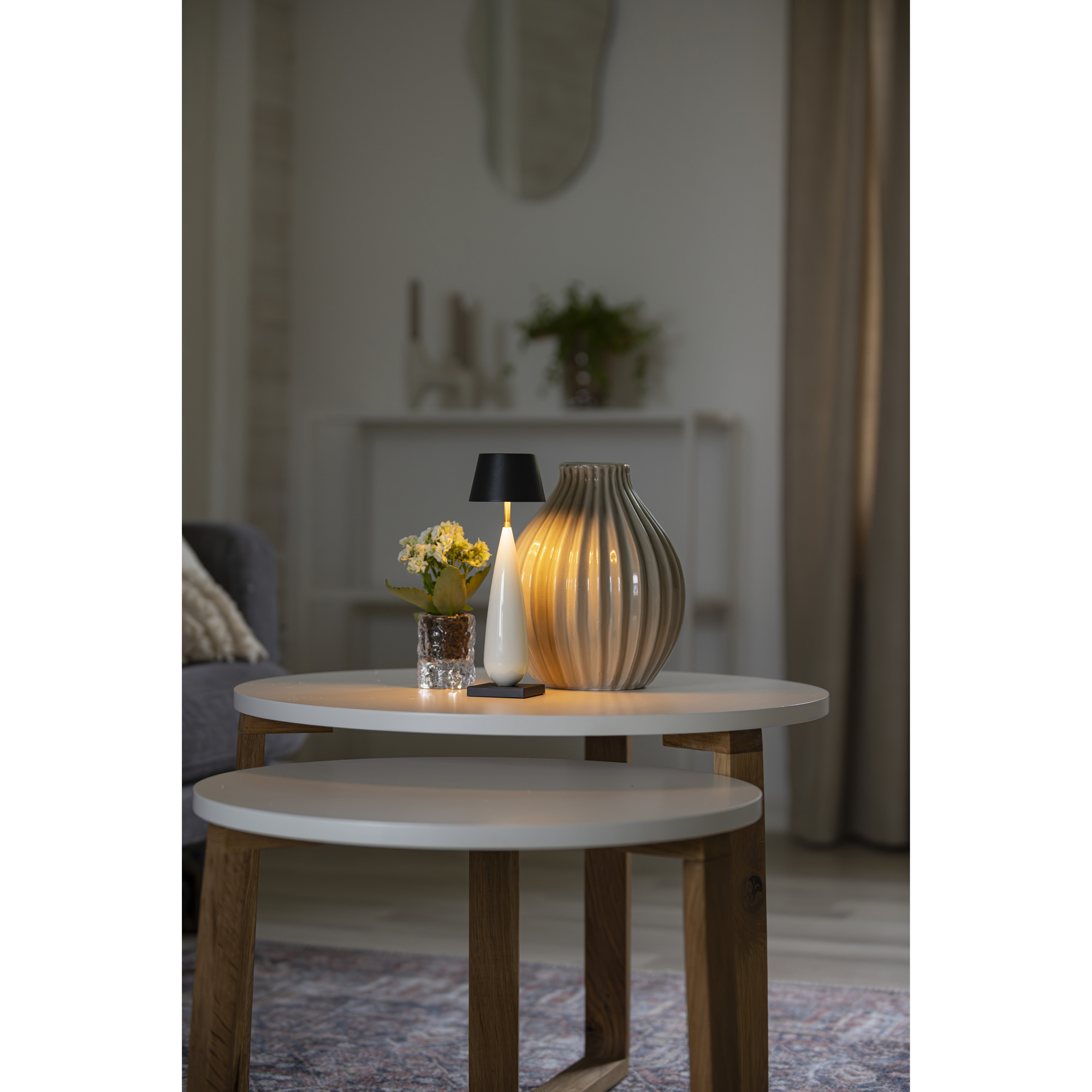 Portabel Lampa Gnosjö Konstsmide Frejus Bordslampa USB