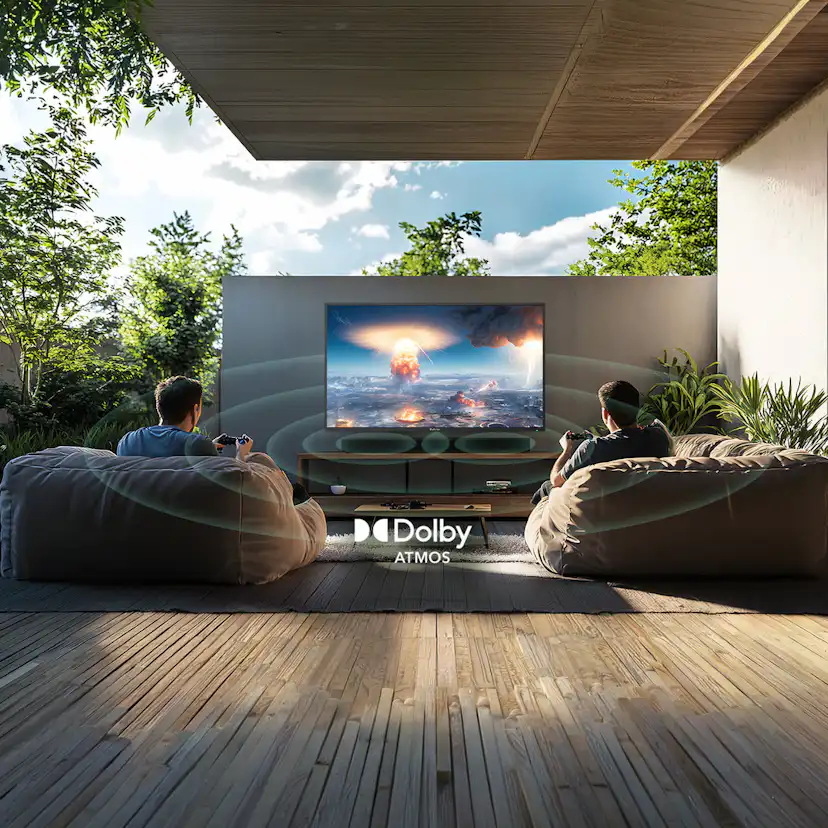 Utomhus TV Sylvox Cinema Pro 120Hz Helio QLED 65tum