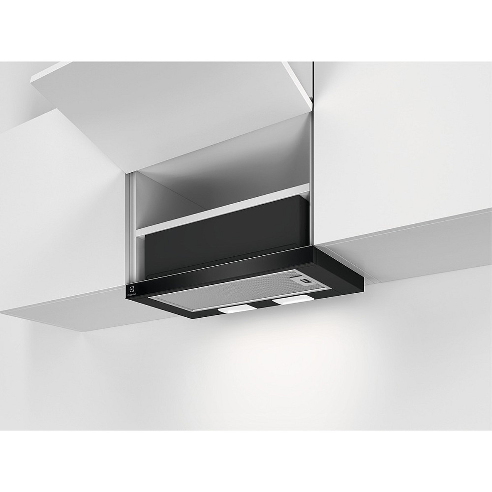 Frihängande Köksfläkt Electrolux LFP326FB Svart 60 cm med LED-belysning