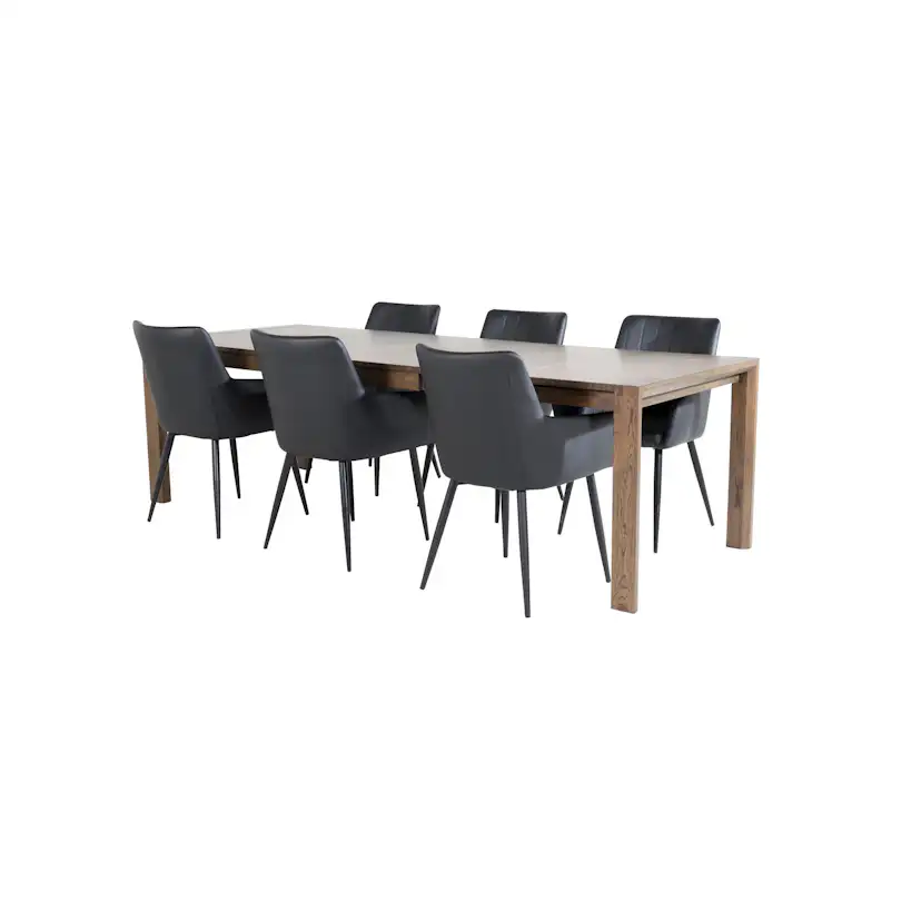 Matgrupp Venture Home Slider med 6st Comfort Stolar