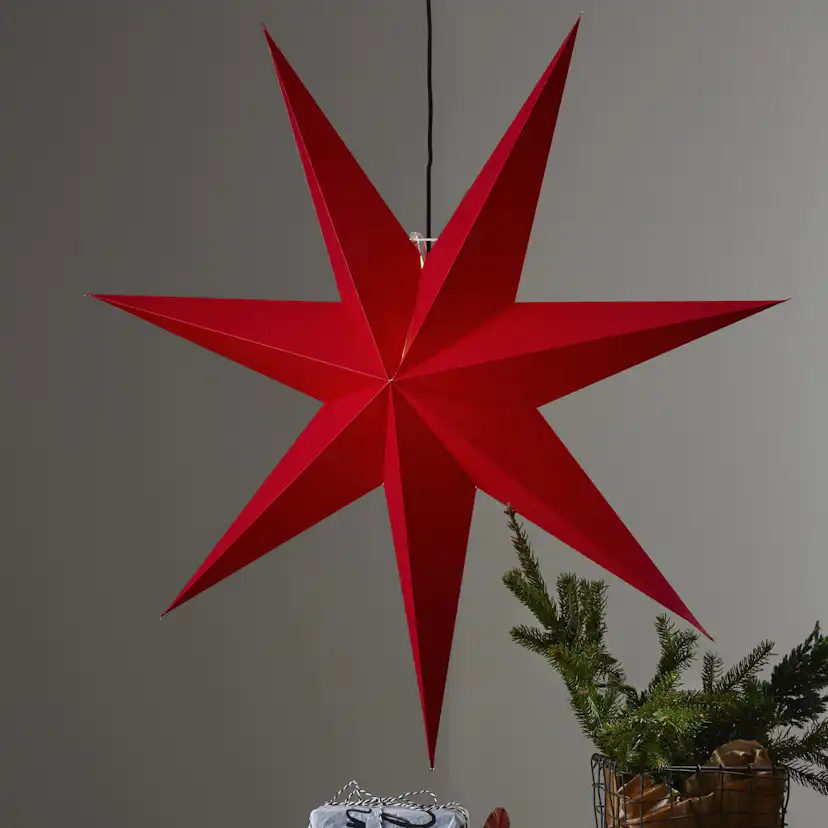 PappersstjarnaRozen Höjd: 70 cm