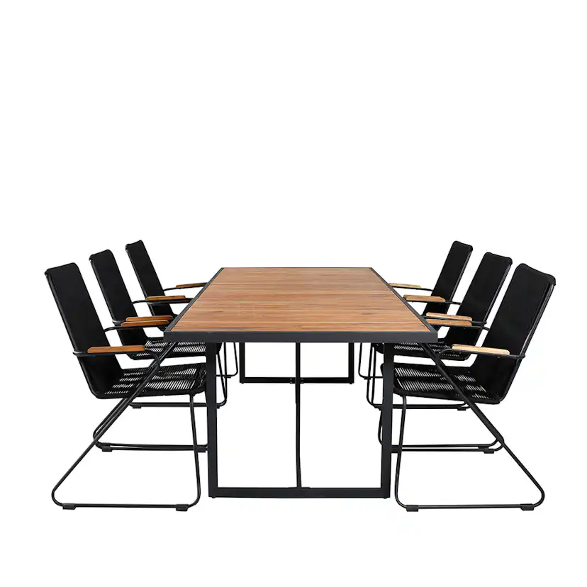 Matgrupp Venture Home King med 6 Billy Karmstolar