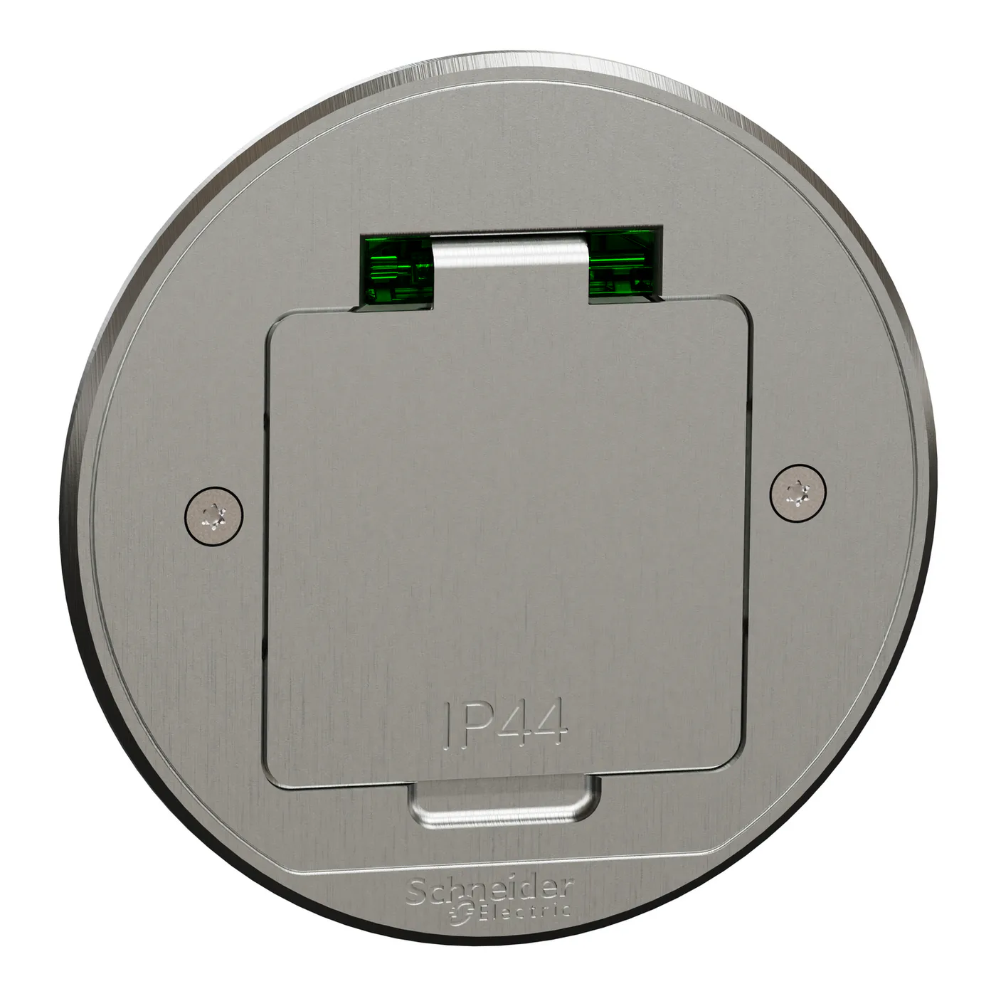 Golvuttag Schneider Electric XS Unica System+ med Lock IP44 c/c 60 mm Ett Jordat Uttag