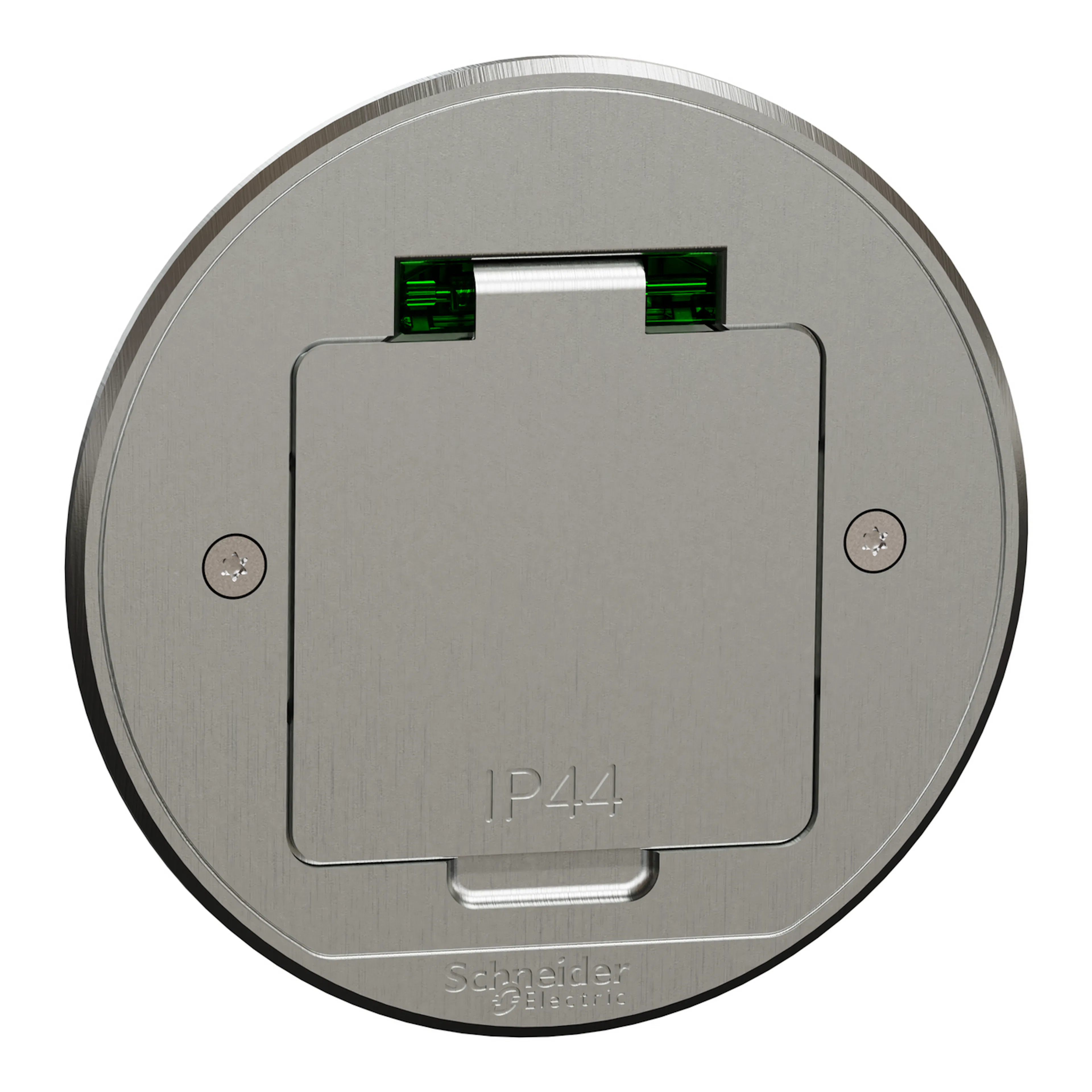 Golvuttag Schneider Electric XS Unica System+ med Lock IP44 c/c 60 mm Ett Jordat Uttag