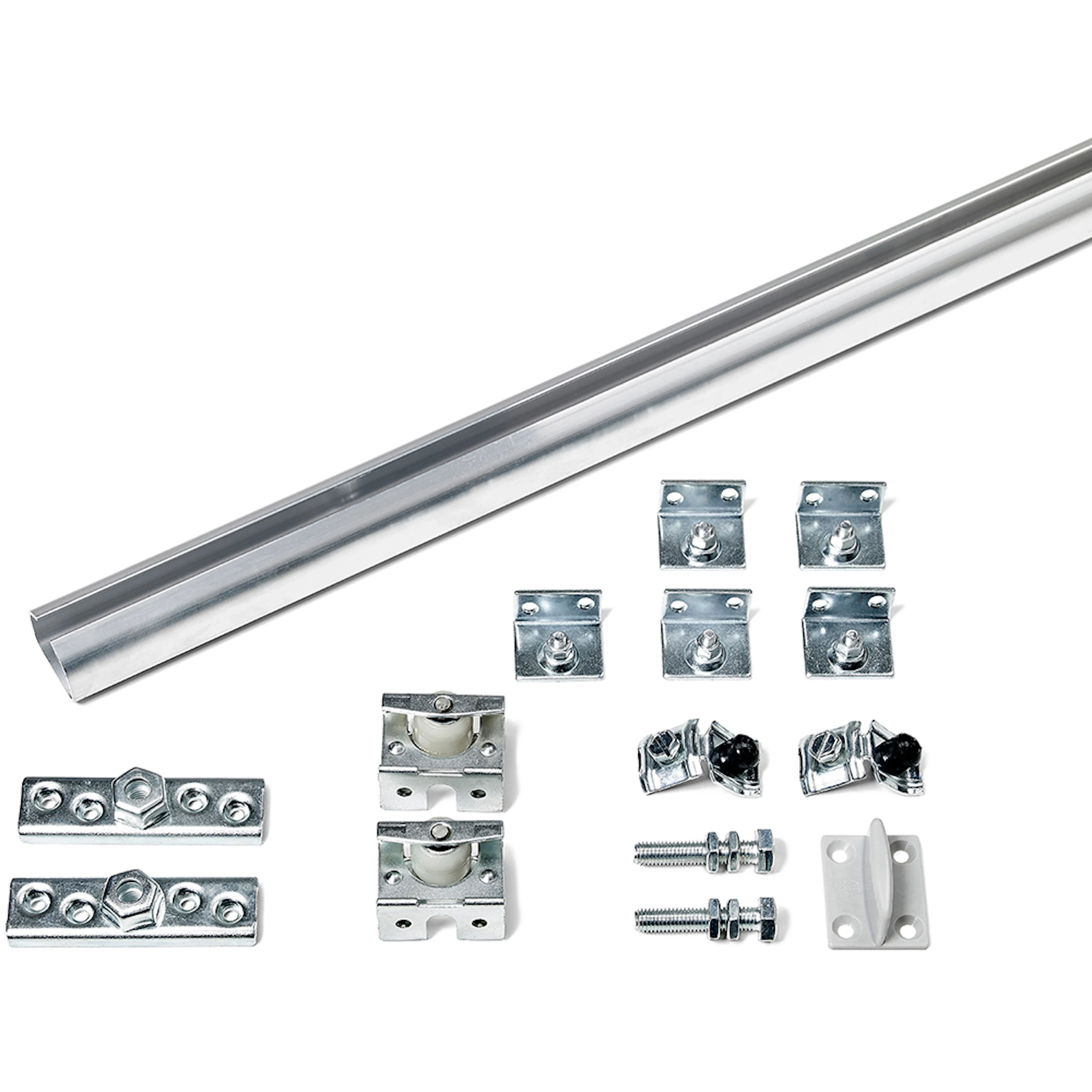 Skjutdörrsbeslag Habo K-40 Komplett