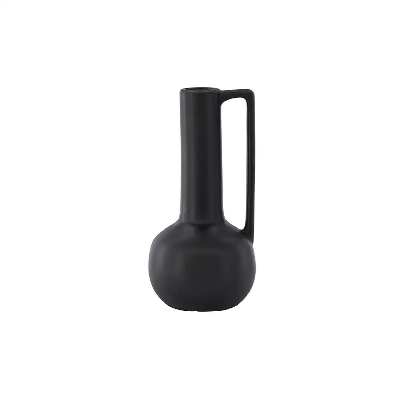 Allis Vase - Matte Black - 18*18*36 cm Svart