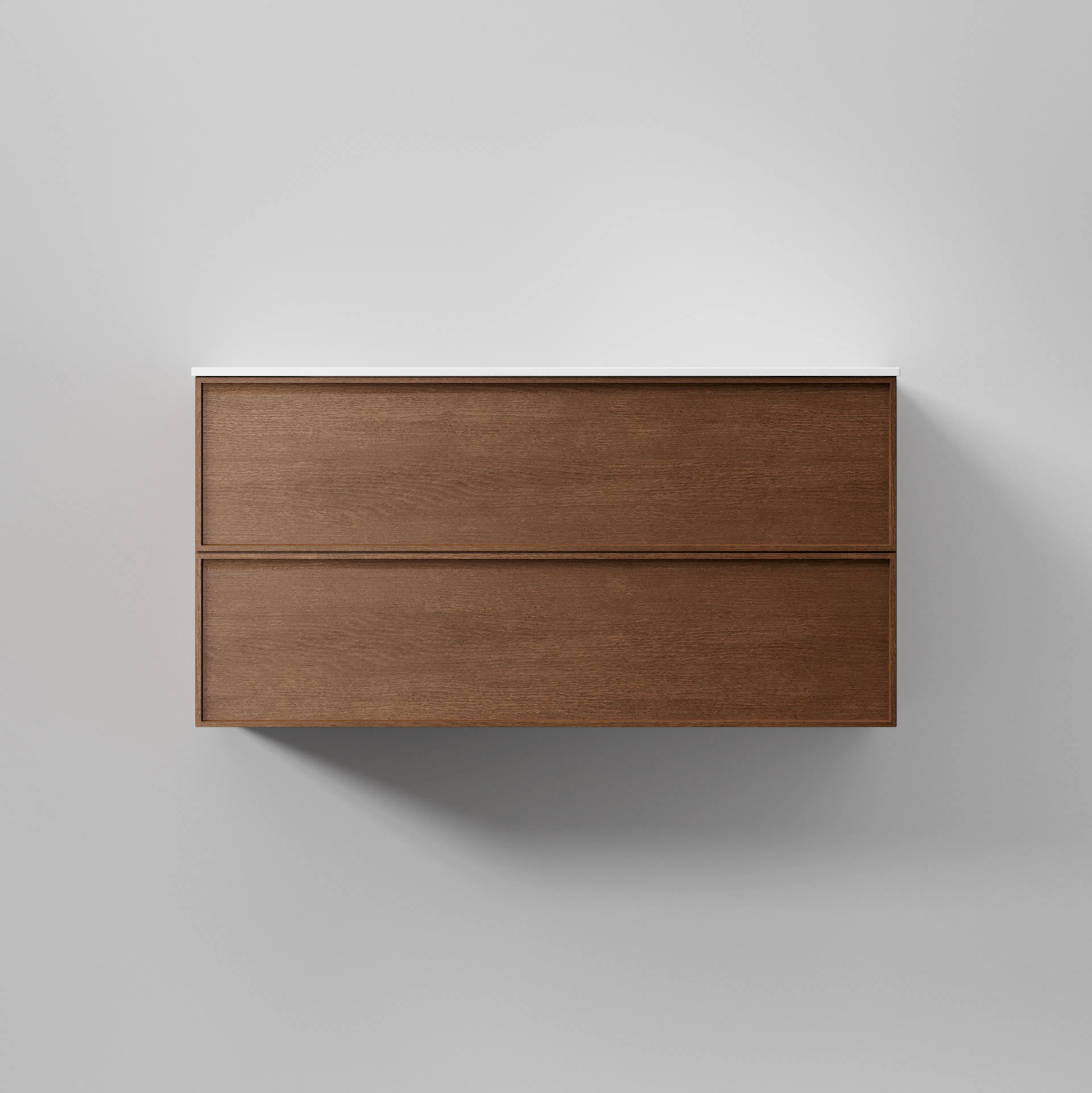 Kommod Core Nema 100 Dark Oak, 2 Lådor Dark Oak, 1000x456x500 mm