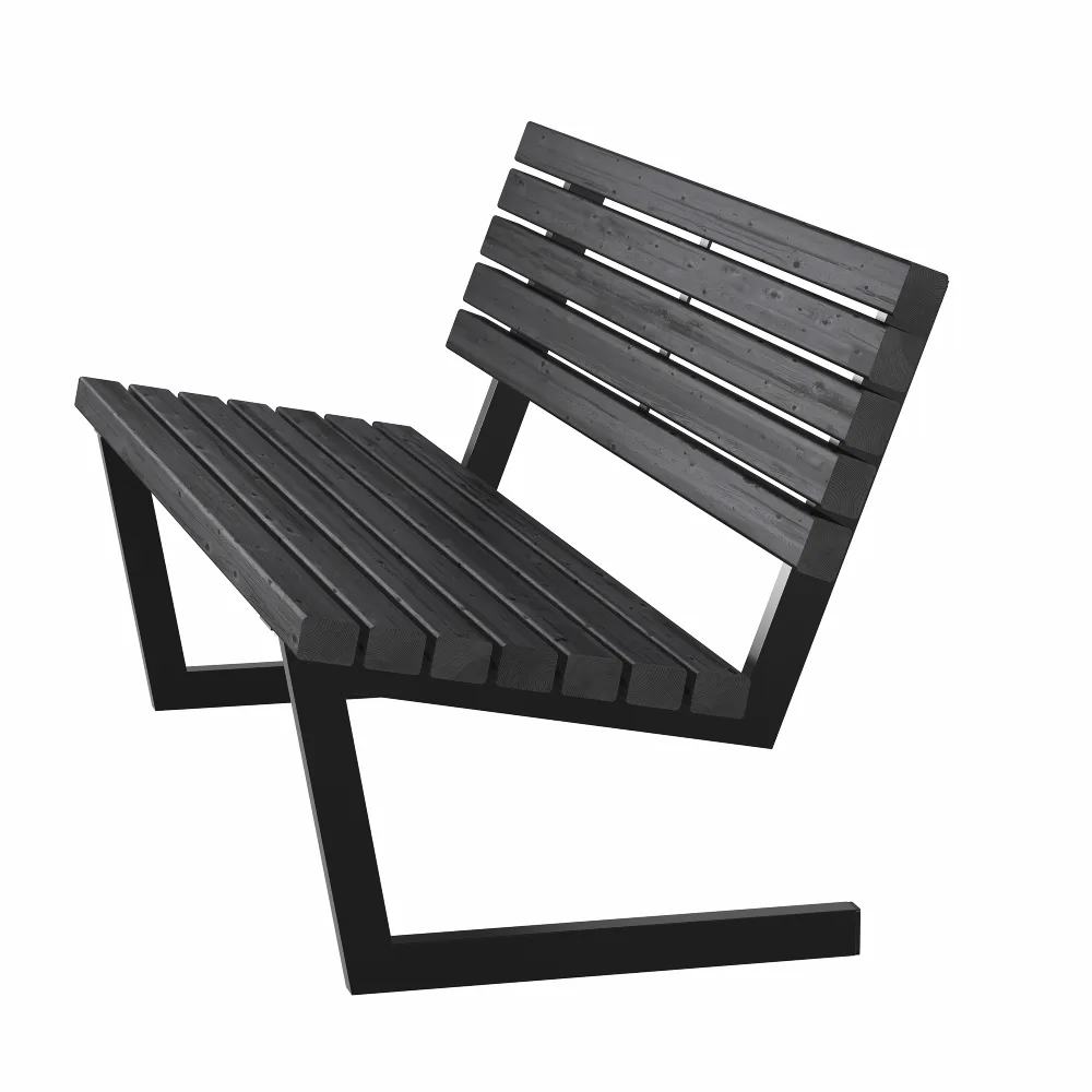 Soffa PLUS Siesta Living 150 cm Svart