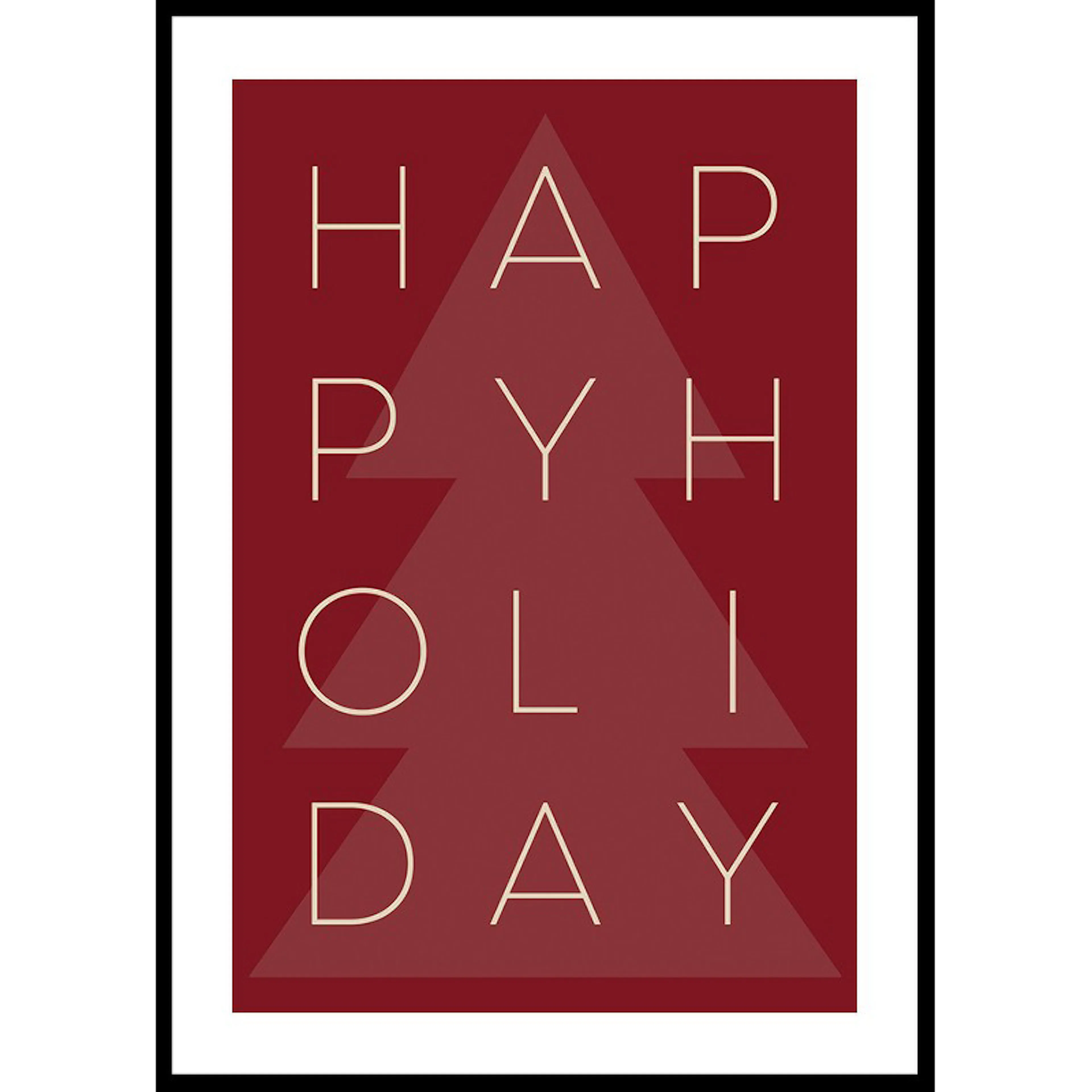 Happy Holiday 50x70 50x70 cm