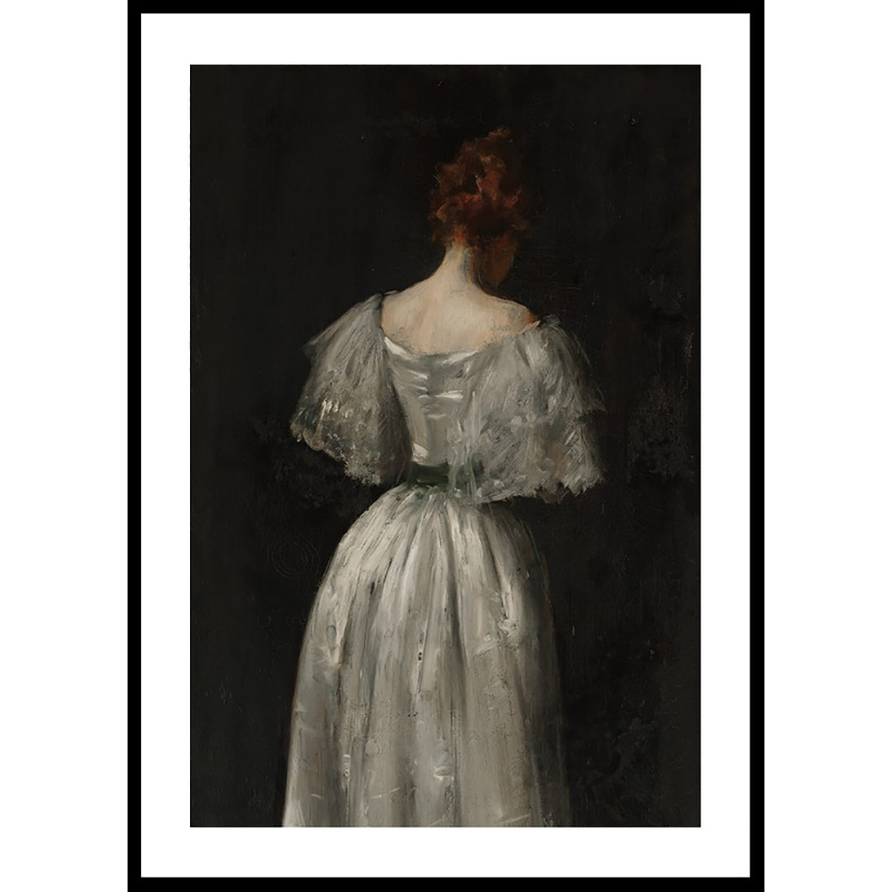 Poster Gallerix Seventeenth Century Lady By William Merritt Chase