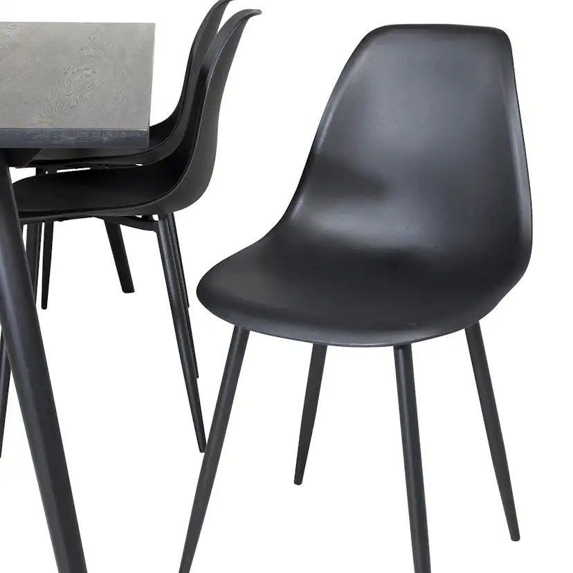 Matgrupp Venture Home Salt med 6 Pop Stolar