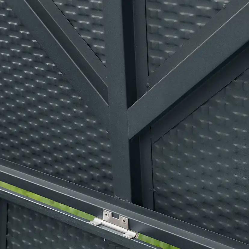 Dynbox gop DeckBox 500 Antracit Stål