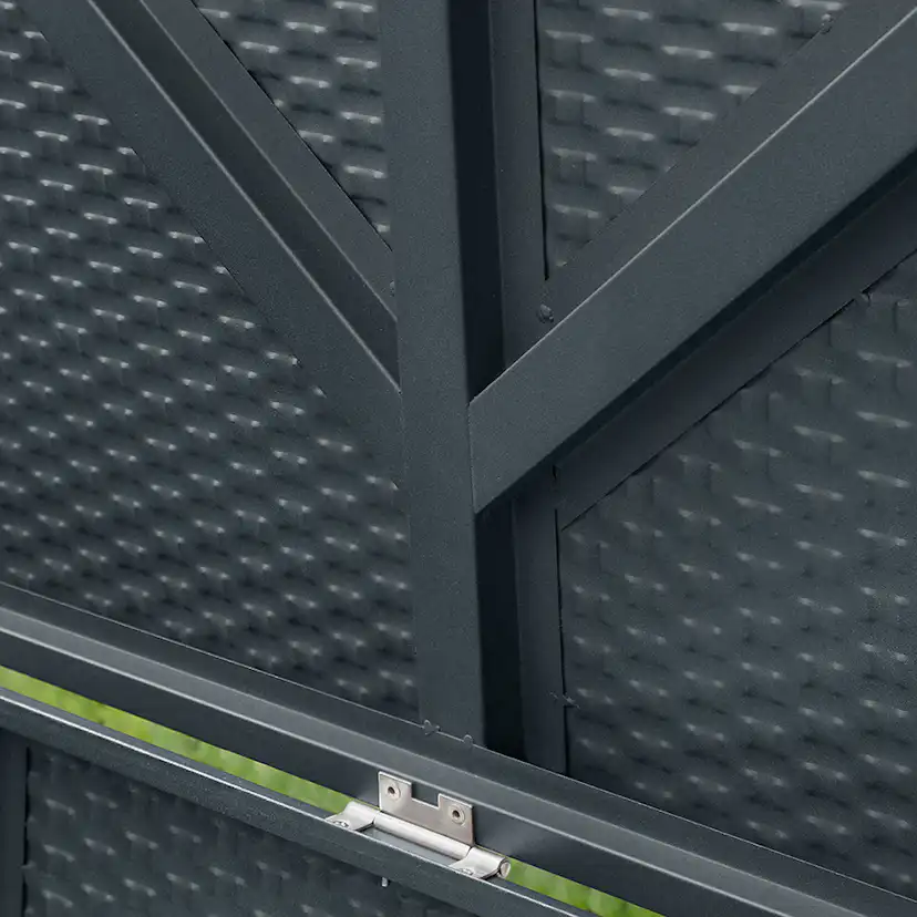 Dynbox gop DeckBox 500 Antracit Stål
