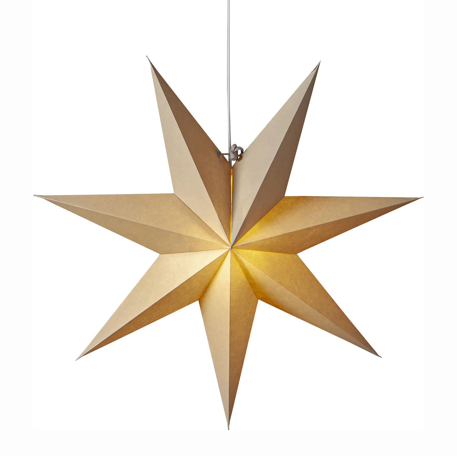 Pappersstjärna Star Trading Plain 45 cm
