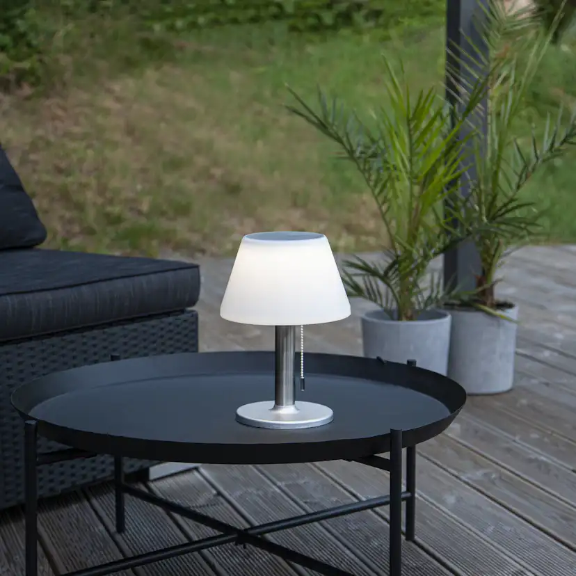 Solcellslykta Star Trading Solia Bordslampa för Trädgårdsbelysning & Utebelysning
