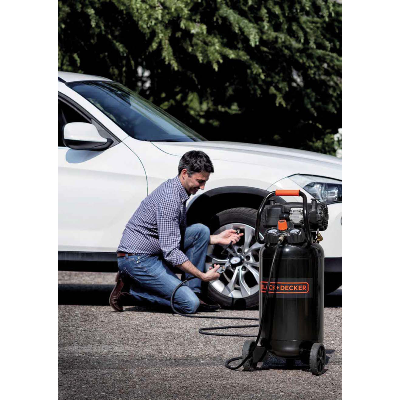 Kompressor Black+Decker 50L Bd227/50V-Nk