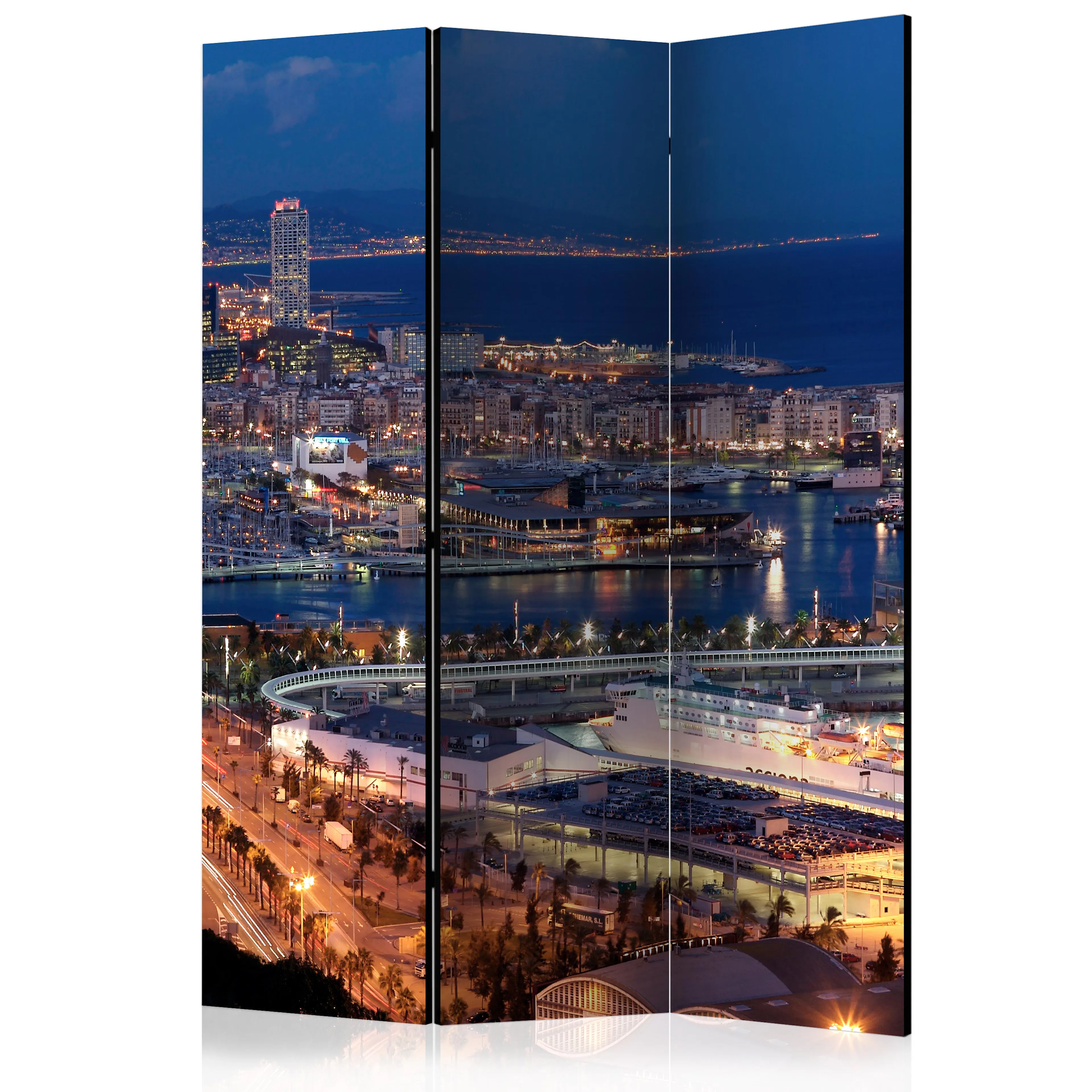 Rumsavdelare Arkiio Illuminated Barcelona 135x172 cm
