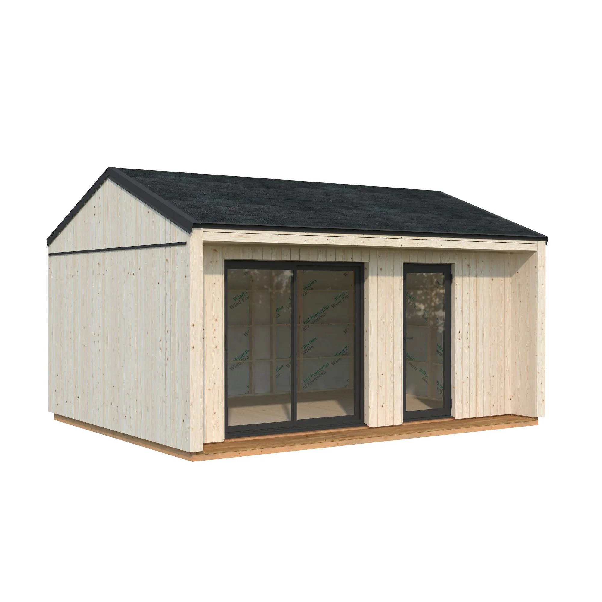 Trädgårdshus Palmako Rebekka 25,2 m² (inv. 19,4 m² )