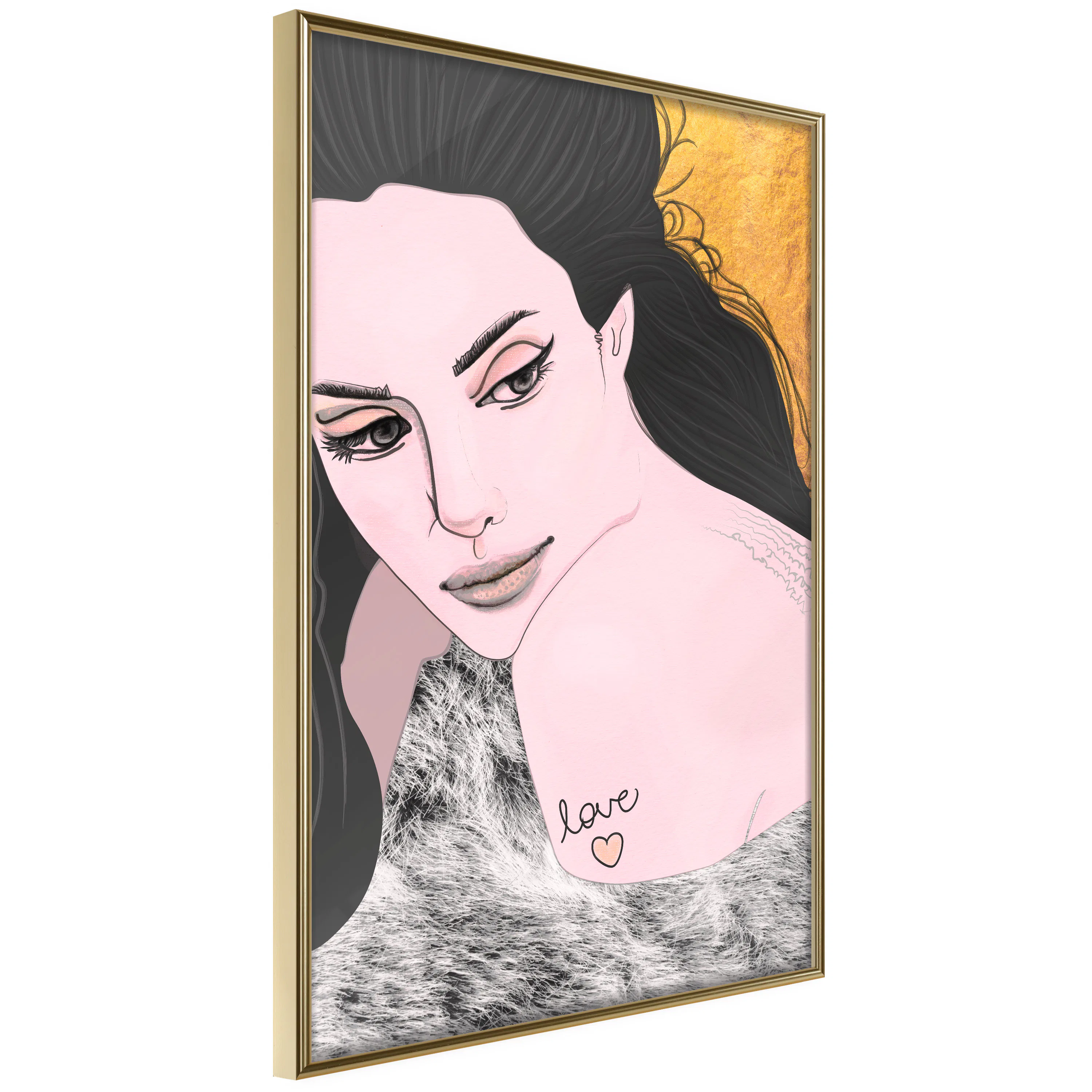 Poster Artgeist Affisch Sensual and Love