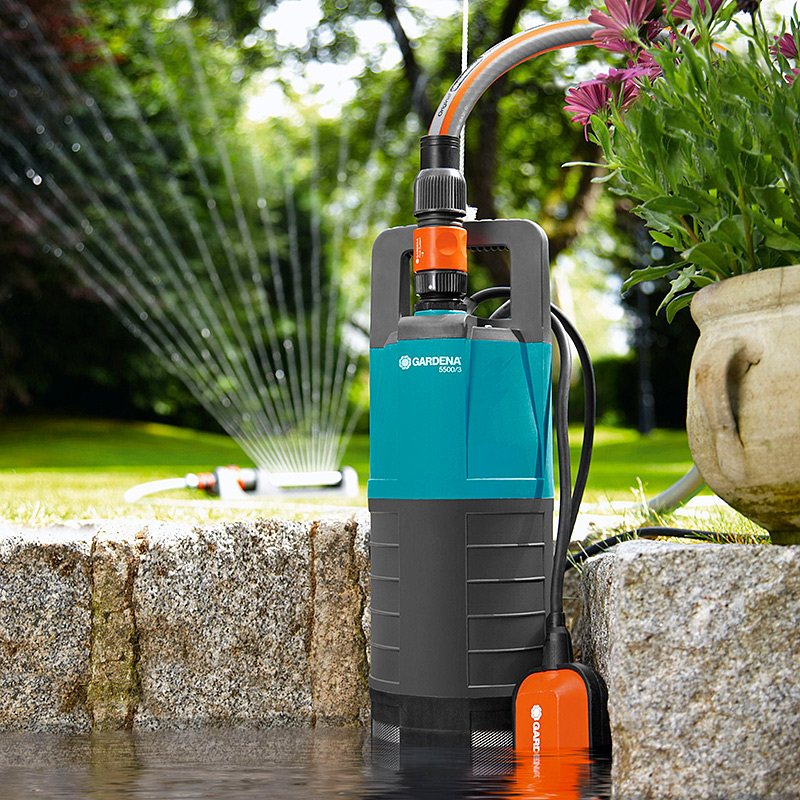 Dränkbar Tryckpump Gardena Classic 5500/3