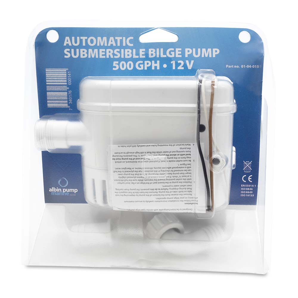 Länspump Albin Group Marine Automatisk 500 GPH 12V