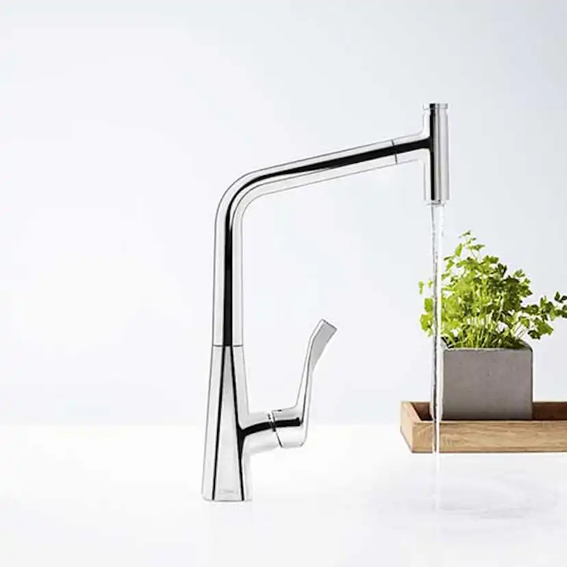 Köksblandare Hansgrohe Metris Select 320 med Utdragbar Pip