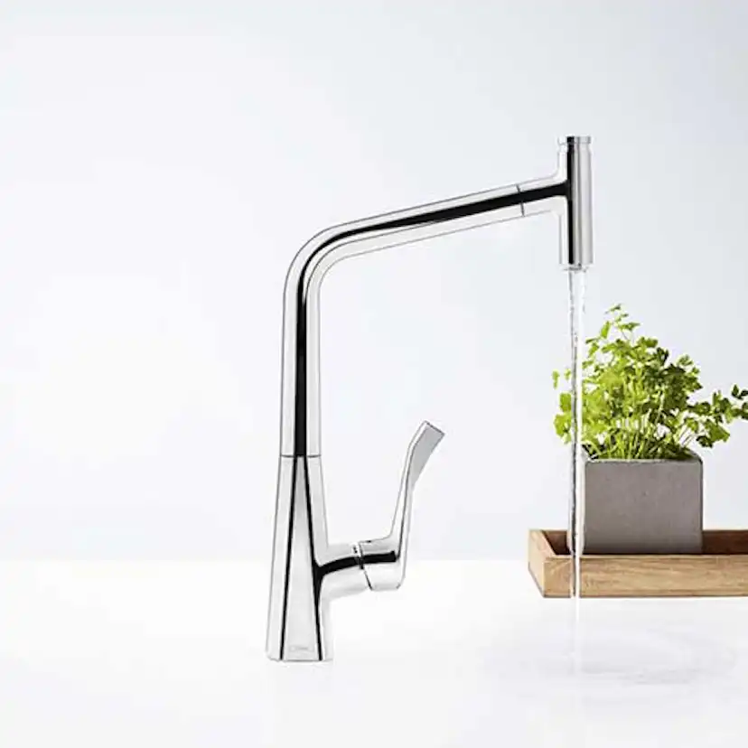 Köksblandare Hansgrohe Metris Select 320 med Utdragbar Pip Krom