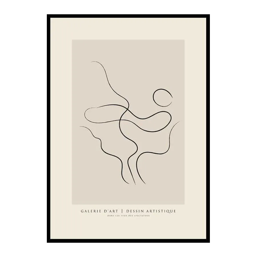 Poster Gallerix Dessin Artistique No3
