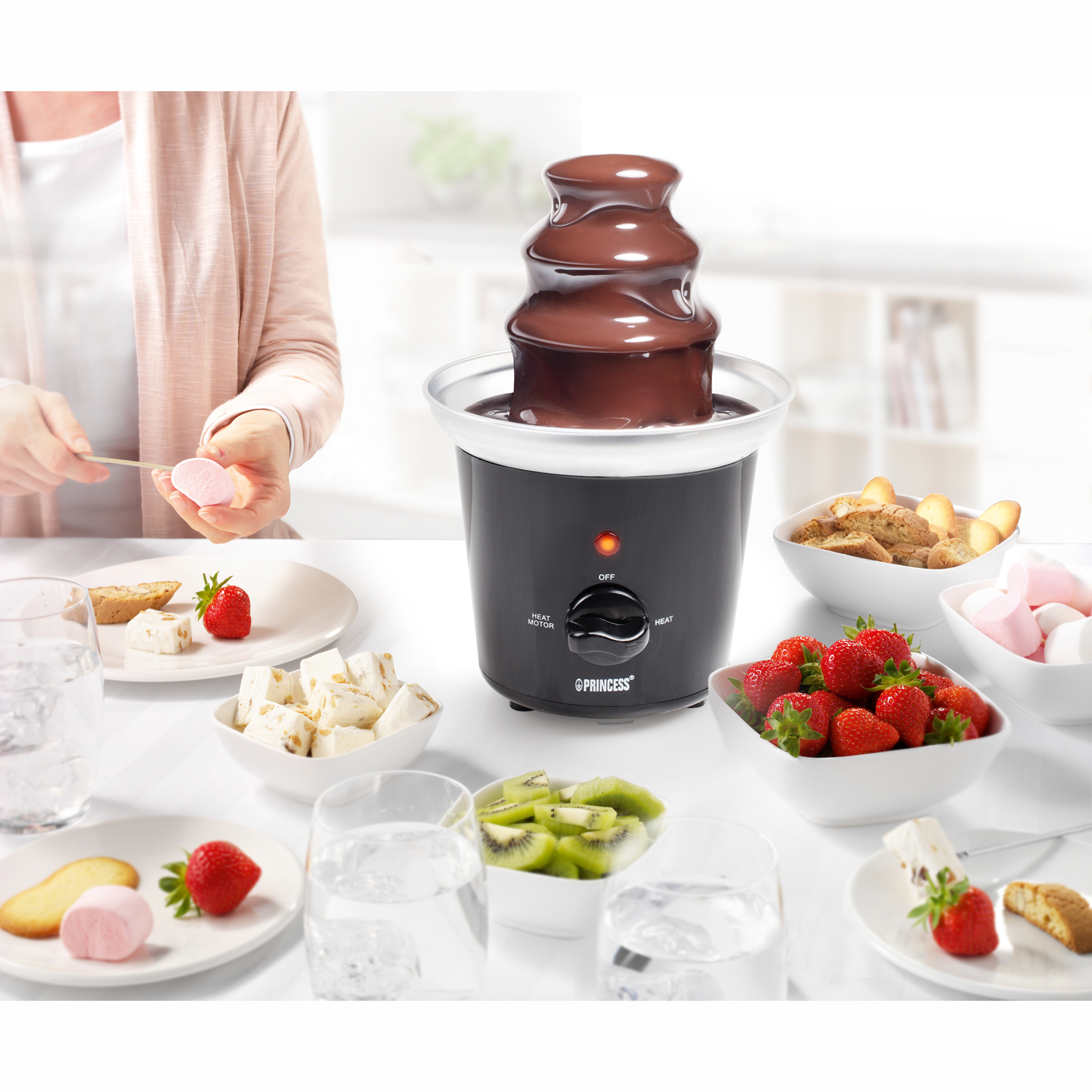 Chokladfontän Princess Rostfri