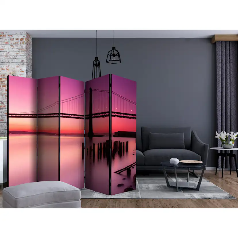 Rumsavdelare Arkiio Purple Evening II 225x172 cm