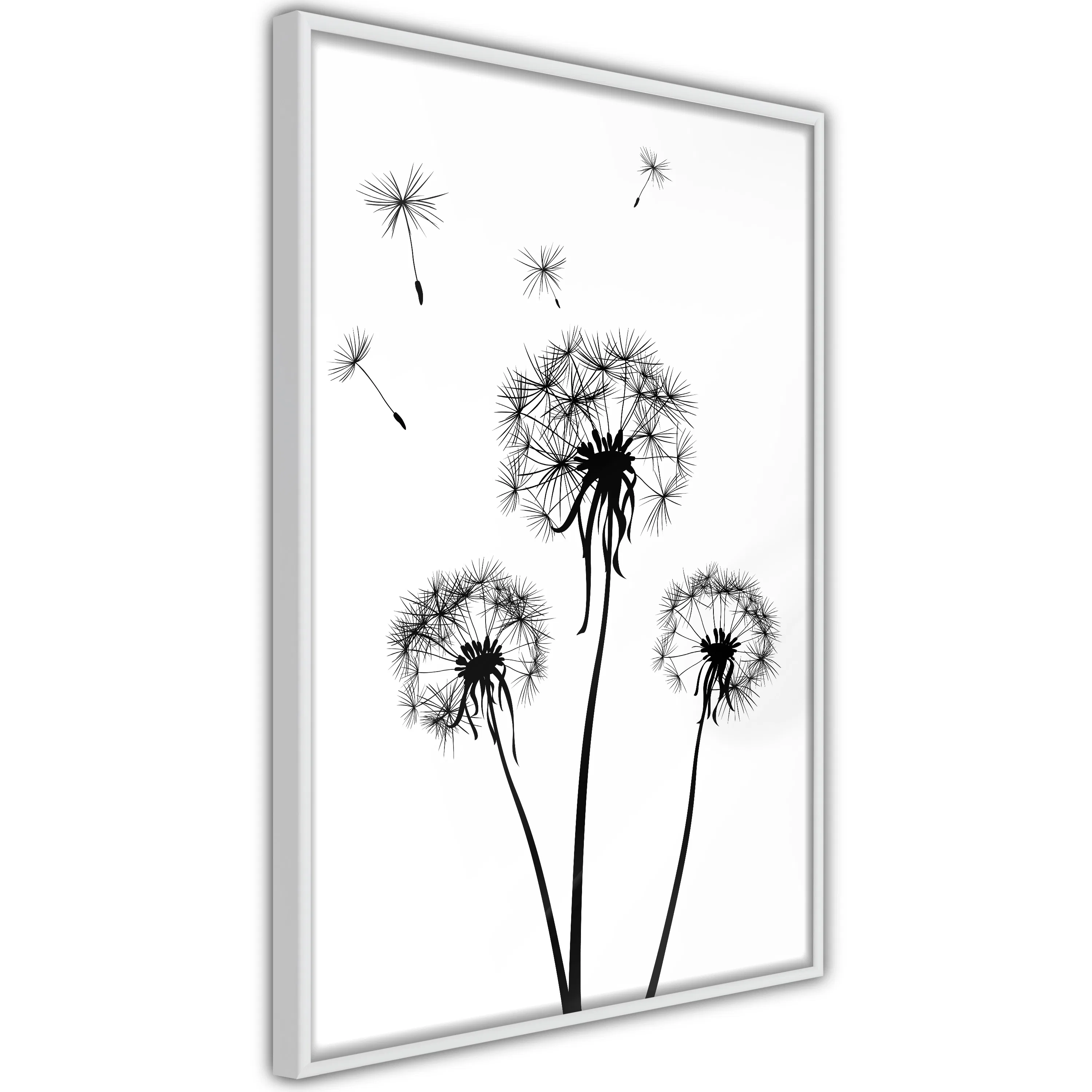 Poster Artgeist Affisch Flying Dandelions