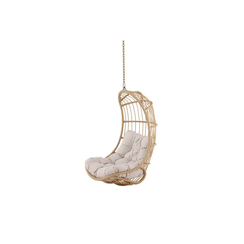 Pulau Hangingchair Rattan Nature / Creme Natur