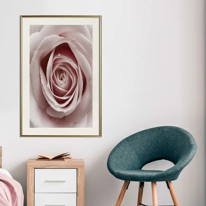 Poster Artgeist Affisch Pastel Rose