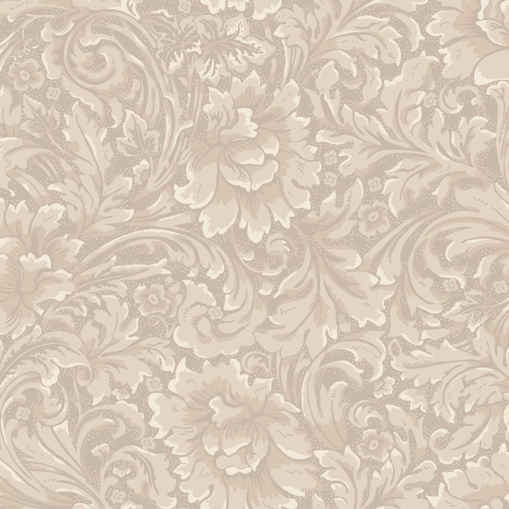 Tapet Duro Flora Idun Puderrosa 535-02 QuickUp, Mönstrad Rosa