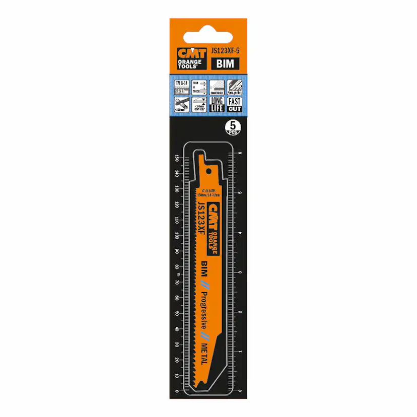 Tigersågblad CMT Orange Tools Metall 150mm BIM Prog 5 st