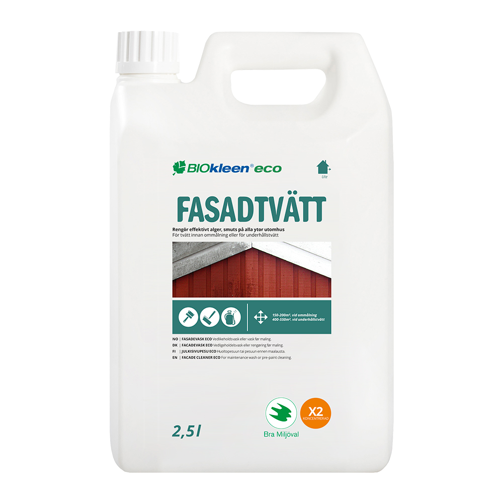 Biokleen Fasadtvätt ECO - 2,5L Volym: 2,5L