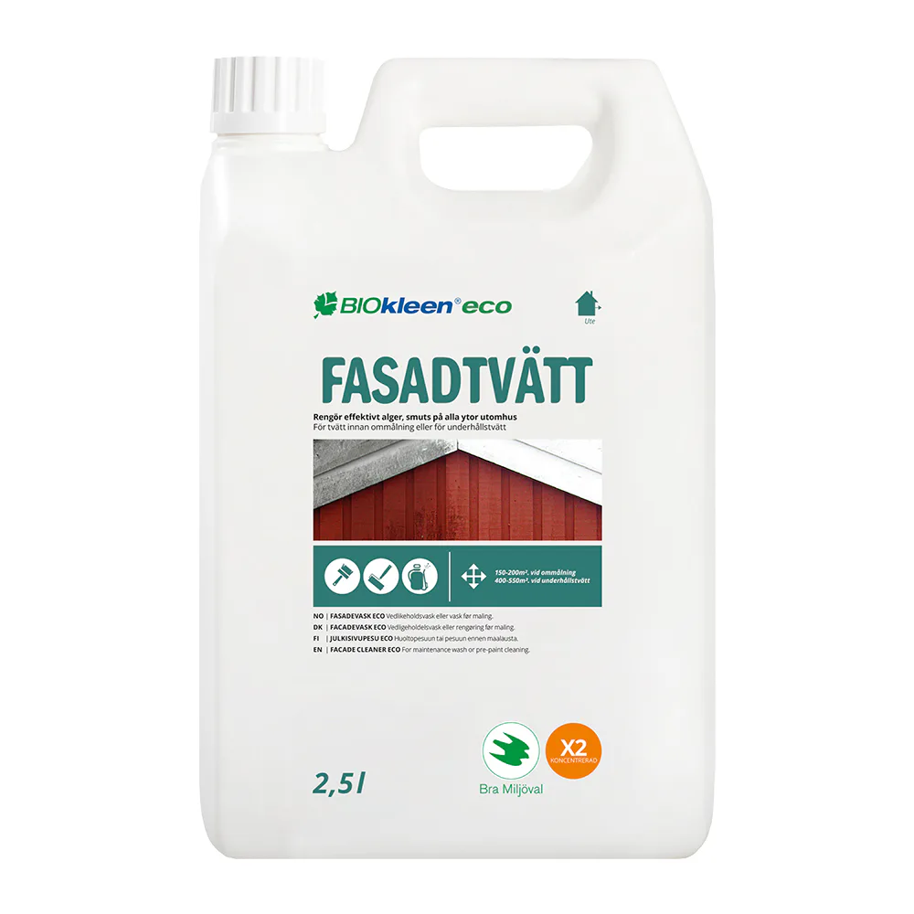 Fasadtvätt Biokleen ECO Volym: 2,5L