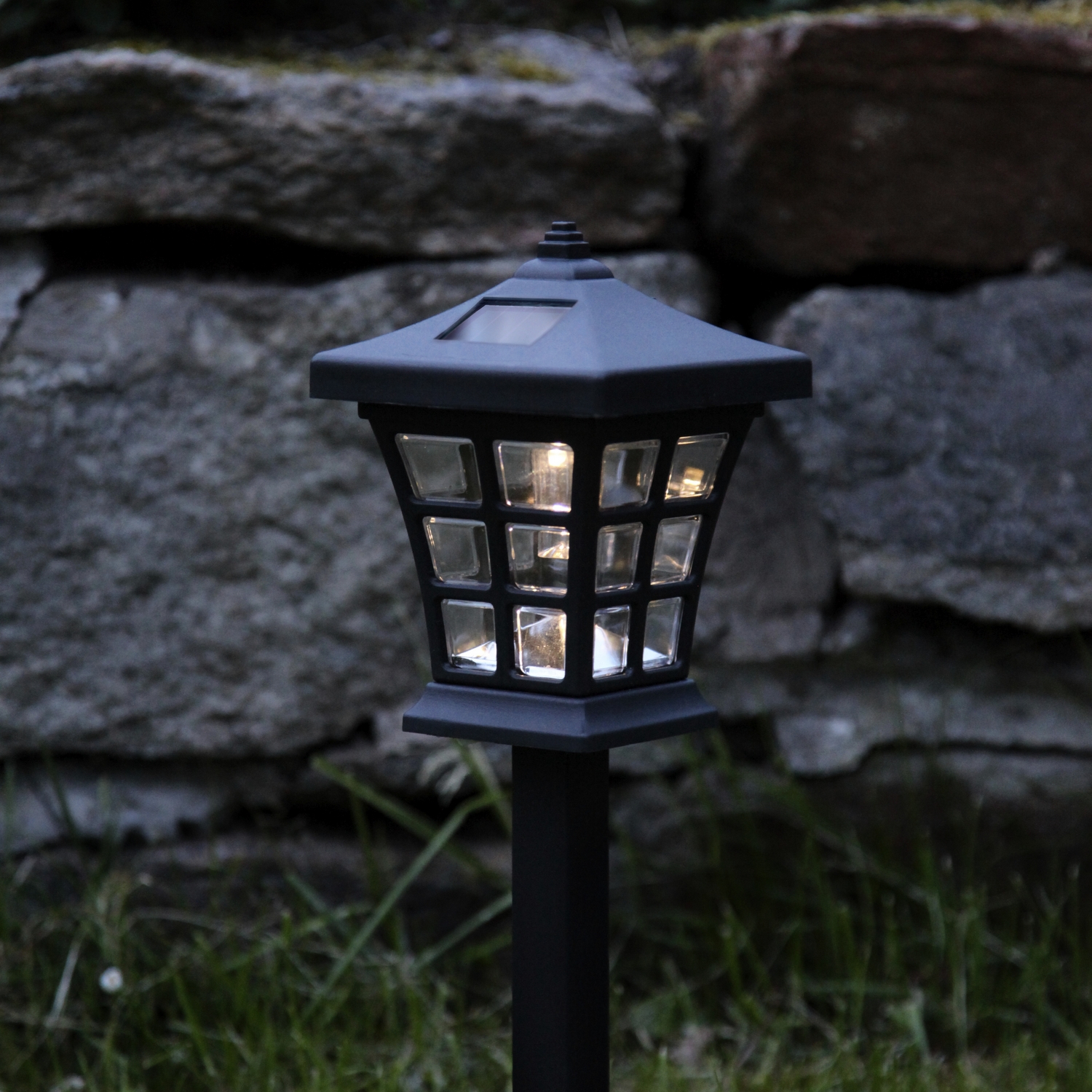 Solcells-pollare Star Trading Nippon 2-pack