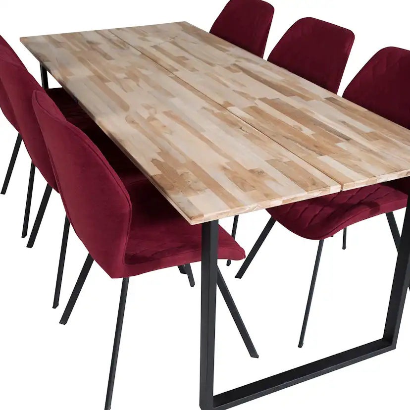 Matgrupp Venture Home Cirebon med 6 Gemma Stolar