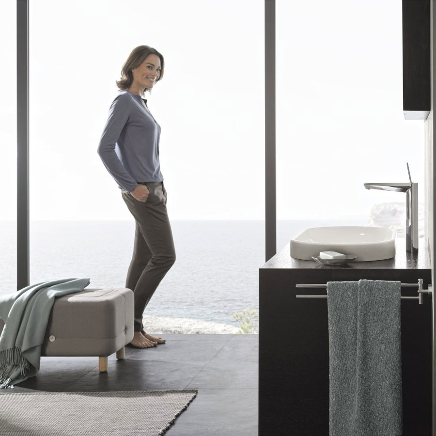 Tvättställsblandare Grohe Eurodisc Joy Xl-size Med Lyftventi Krom