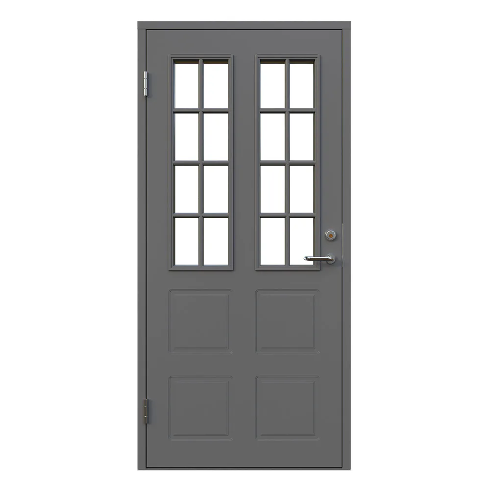 Styrsjöbo Glas Mörkgrå 90x200 Vänster S 6000-N BxH: 90x200 cm, Mörkgrå, Vänsterhängd