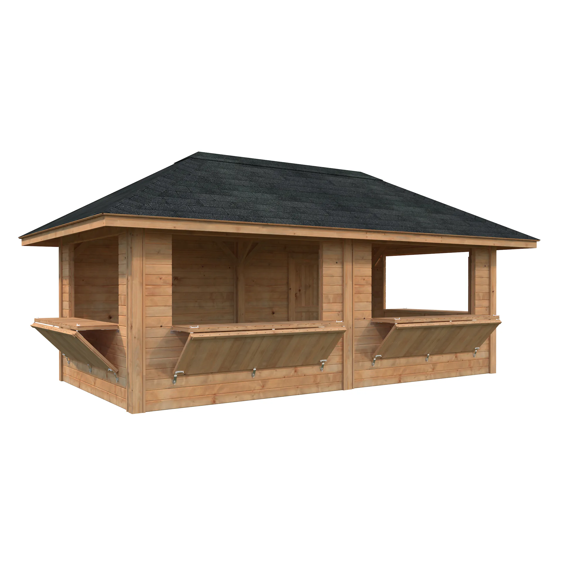 Kiosk Palmako Bianca 16,6 m2 Set 112