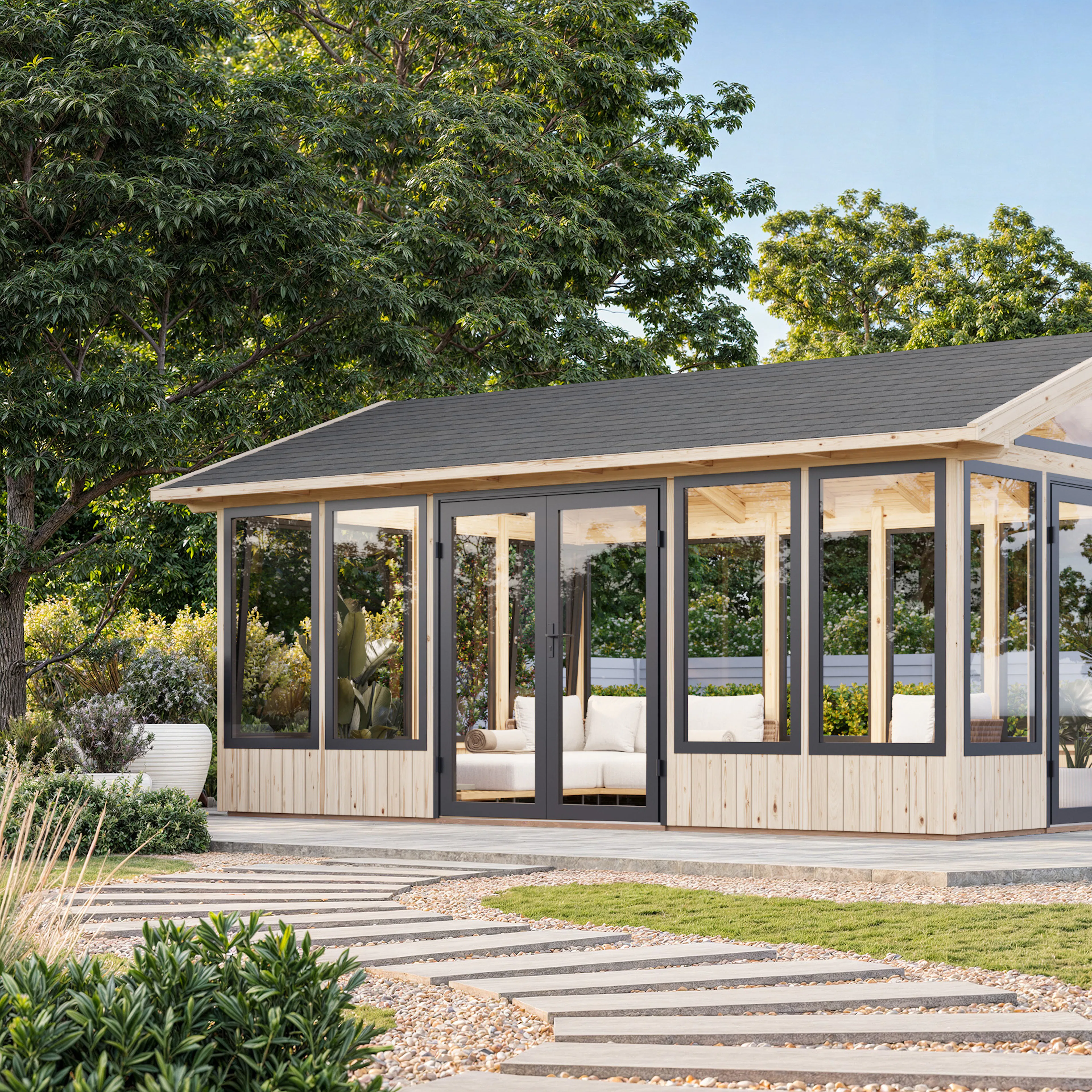 Isabella 22,2 m2 BNDIP Impregnerad brun