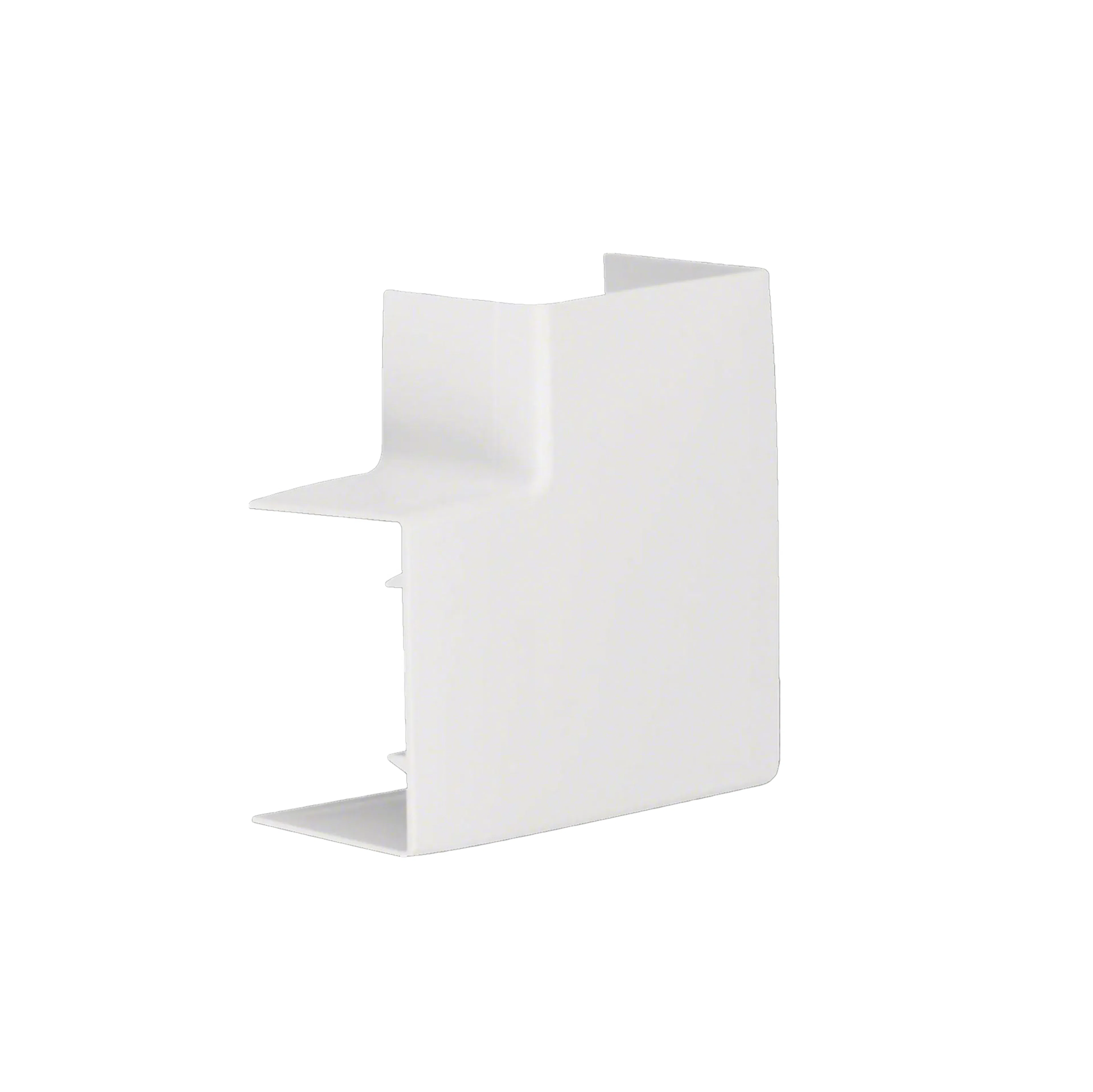 L-Vinkel till Matarkanal Hager Flexibel LF/LFH 40 x 60 mm Halogenfri Vit RAL 9016