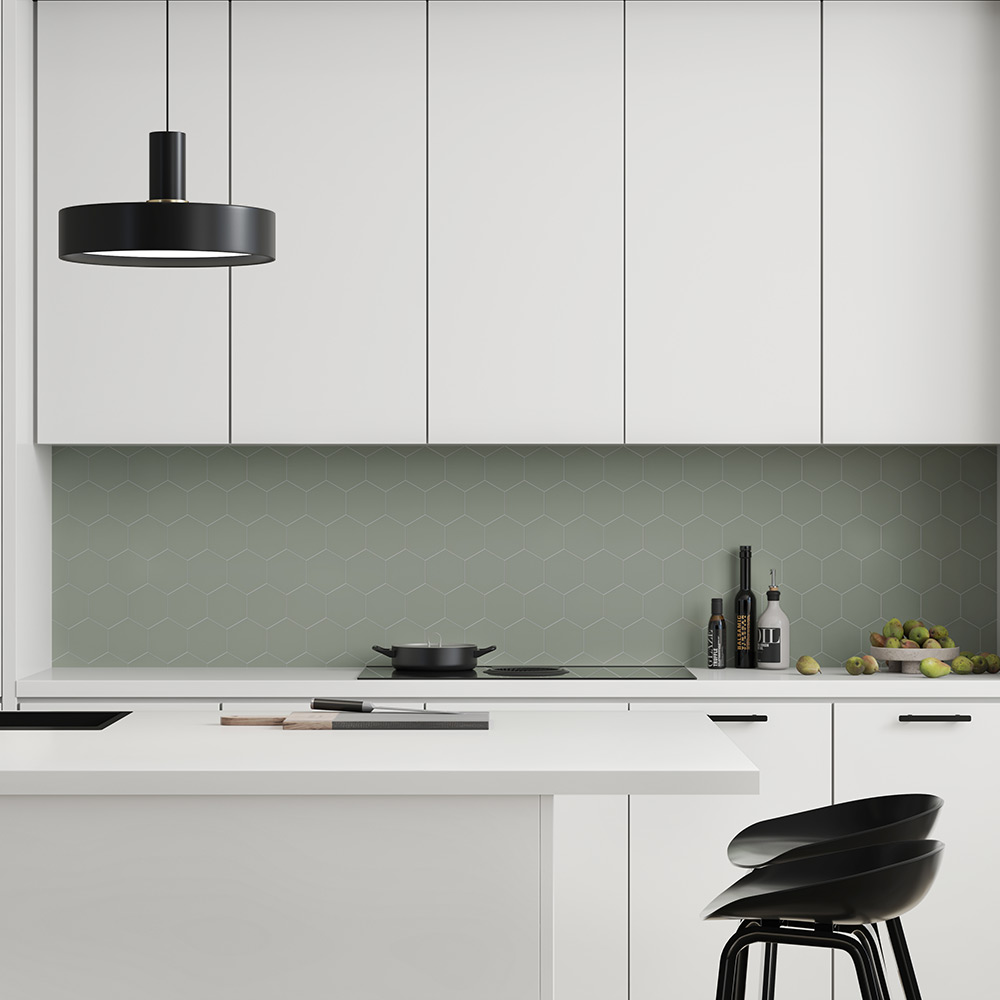 Stänkskyddsskiva Fibo 5206-KM71 EM Olivegreen 11x620x580 mm