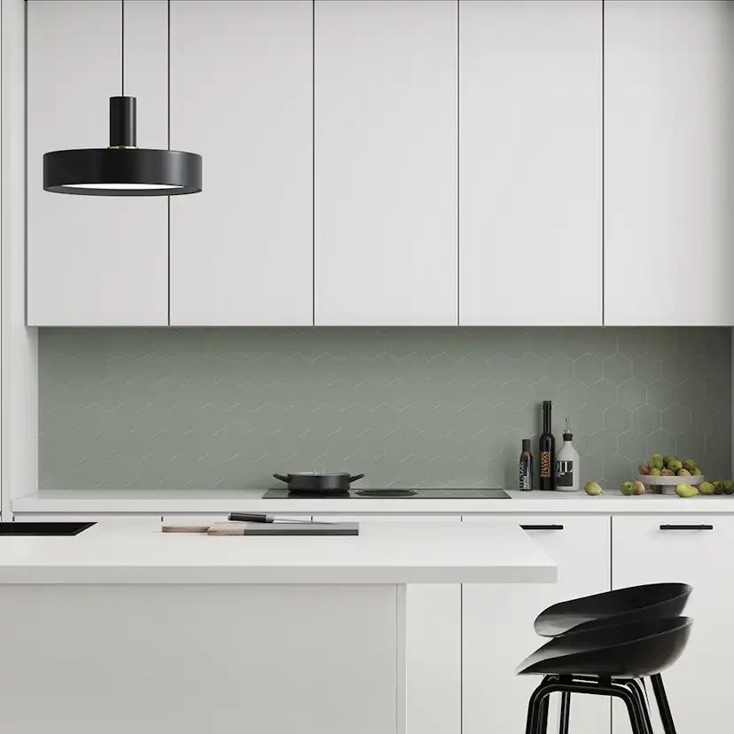 Stänkskyddsskiva Fibo 5206-KM71 EM Olivegreen 11x620x580 mm