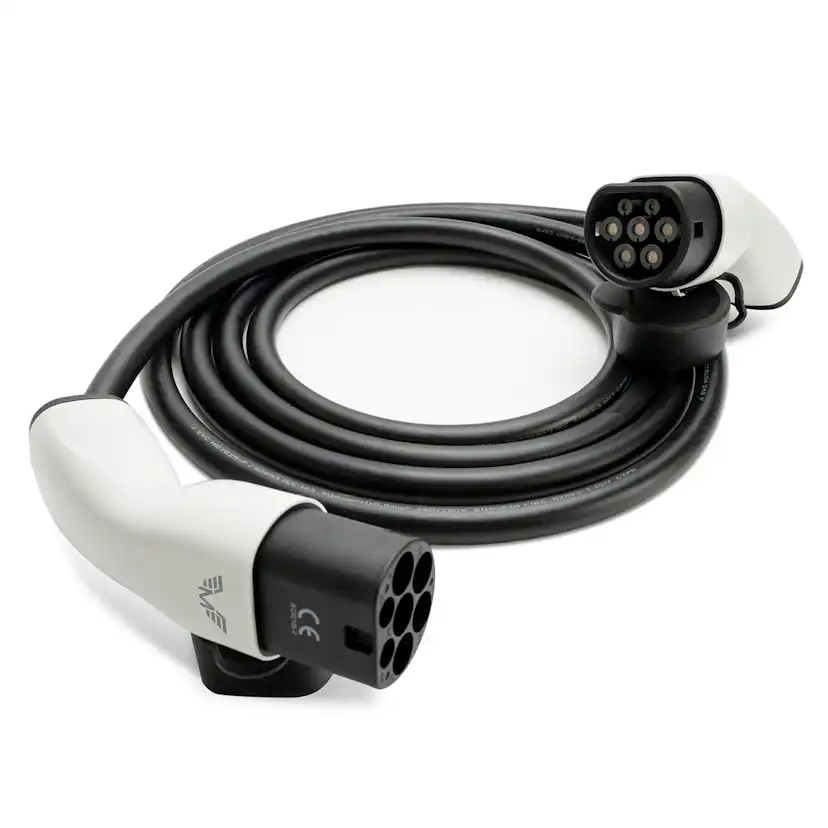 Laddkabel Motorwerk EVSE Typ 2 3,6kW 5m 1-Fas