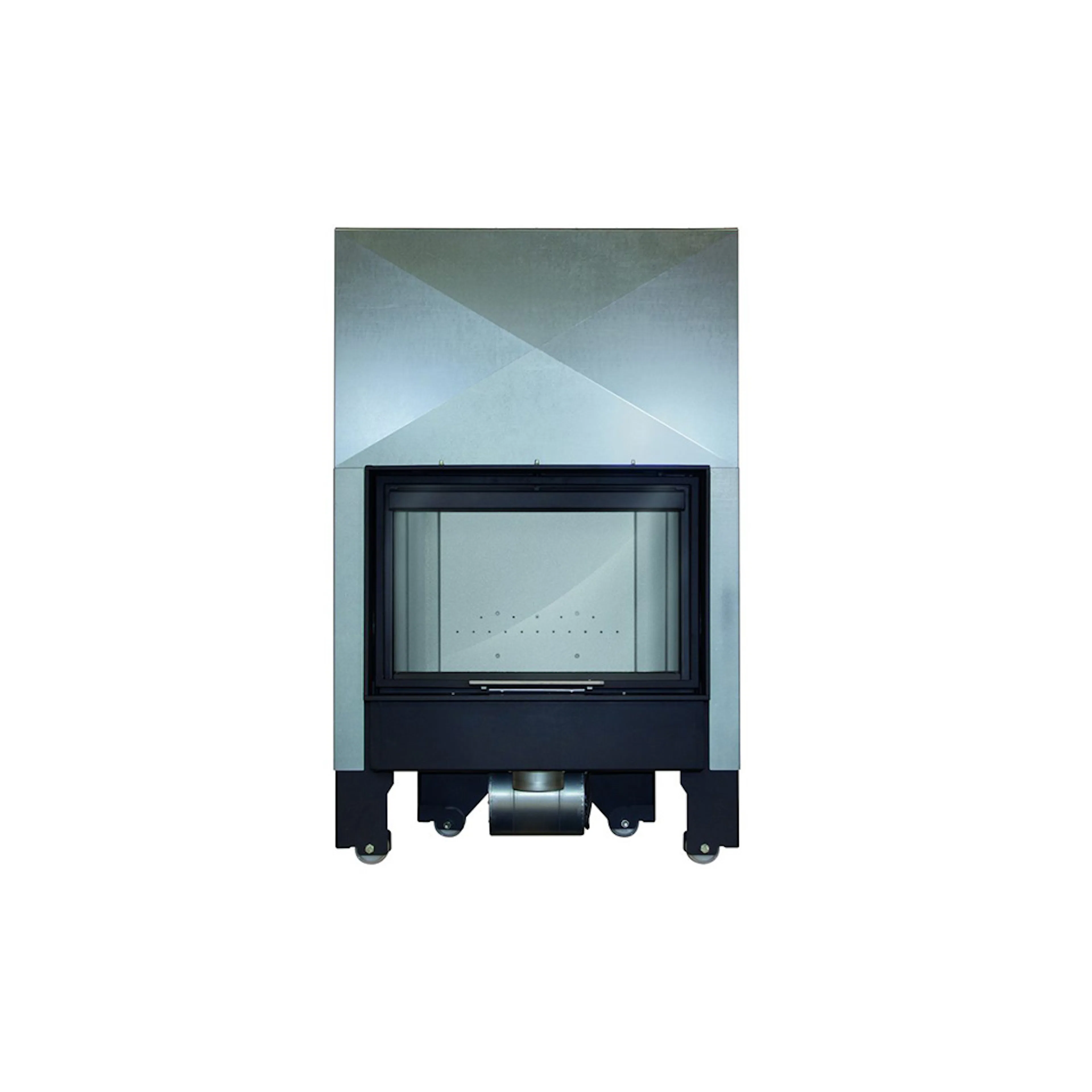 Öppen spis och kamin Lacunza Itaca 80 ECO Utan turbinfläkt, Material: Thermotte
